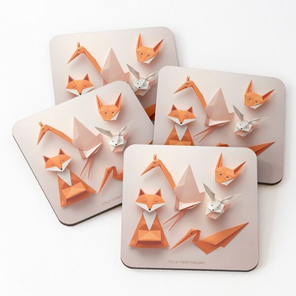Item preview, Origami Animals – Fold Your Dreams designed and sold by MysticOMG.