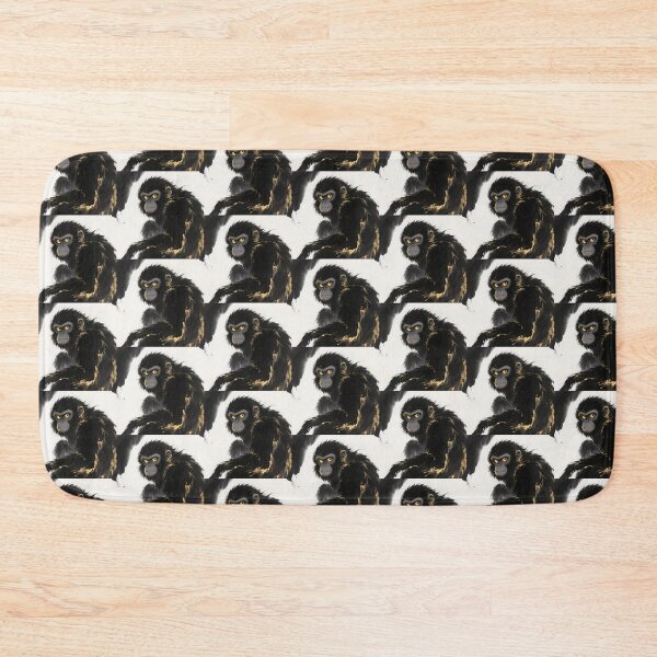 Item preview, Golden-Eyed Monkey Amidst Ink Whispers designed and sold by zzz888.
