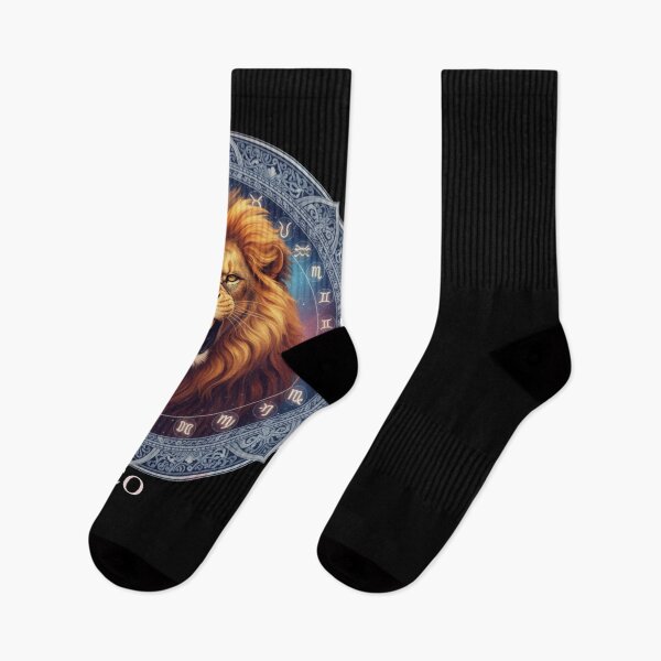 Item preview, Leo Zodiac Sign – Cosmic Lion Astrology Art designed and sold by CrunchyGoats.