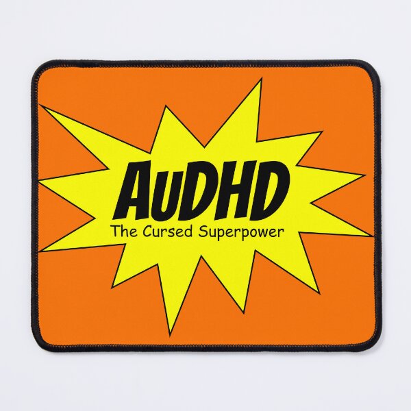 Artikelvorschau, AuDHD Die verfluchte Supermacht entworfen und verkauft von cool-cats-only.
