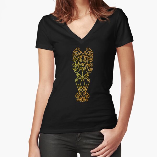 Fitted V-Neck T-Shirt