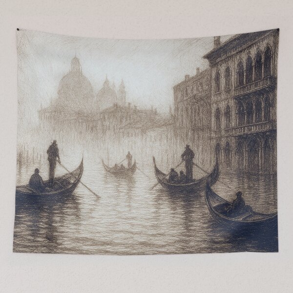Item preview, Melancholy over Venetian water designed and sold by Sigtrix.