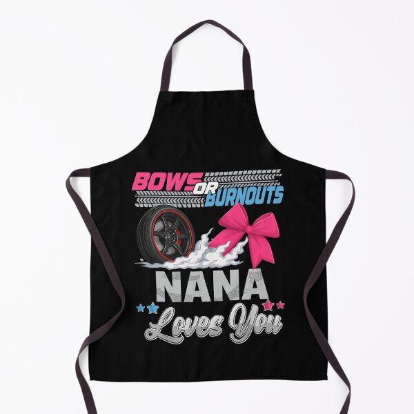 Item preview, burnouts or bows gender reveal Party Announcement NANA designed and sold by BornBorn.