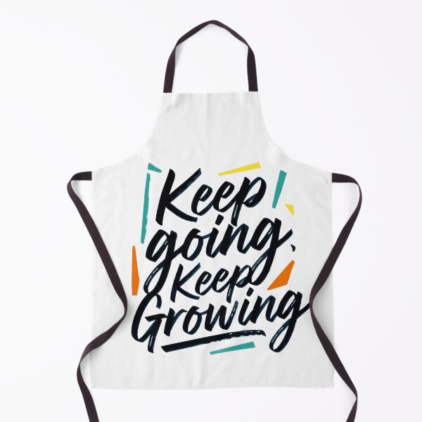 Item preview, Keep Going Keep Growing Brush Script Illustration designed and sold by Tong4130.