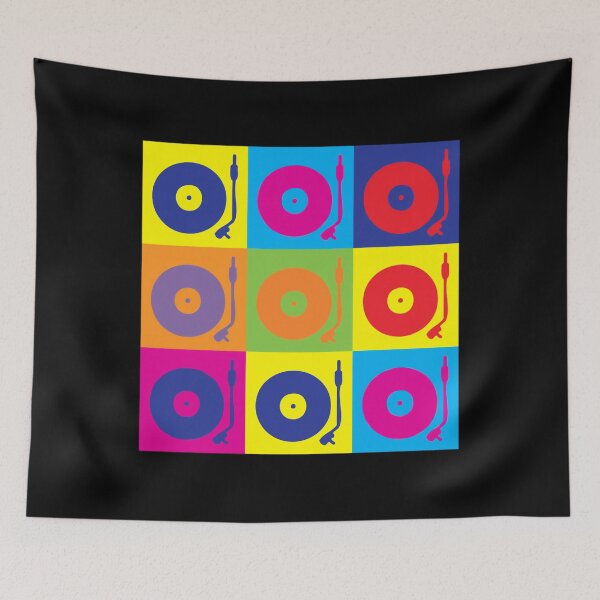 Item preview, Vinyl Record Player Turntable Pop Art 	 	 designed and sold by oiiqwqikw61.