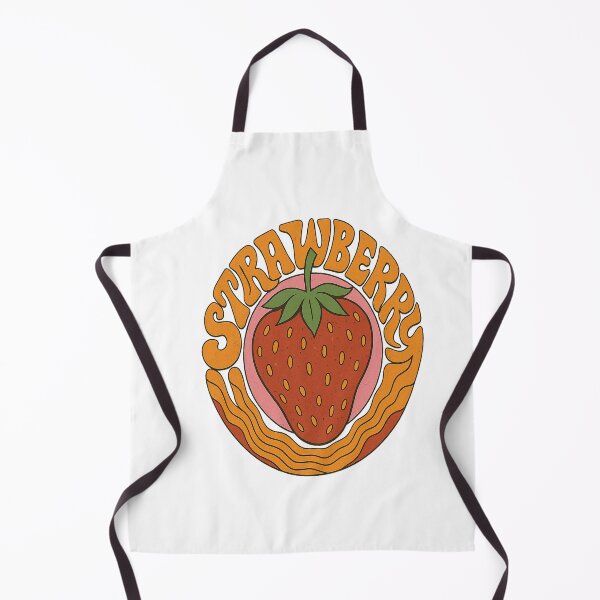 Item preview, 70s groovy strawberry designed and sold by Ghelly.