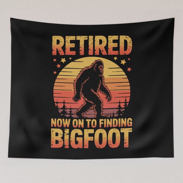 Item preview, Retired Finding Bigfoot Retirement Sasquatch Sayings designed and sold by Turbotine.