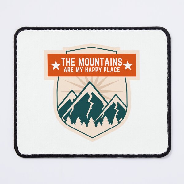 Item preview, The Mountains Are My Happy Place designed and sold by Harvey Bell.