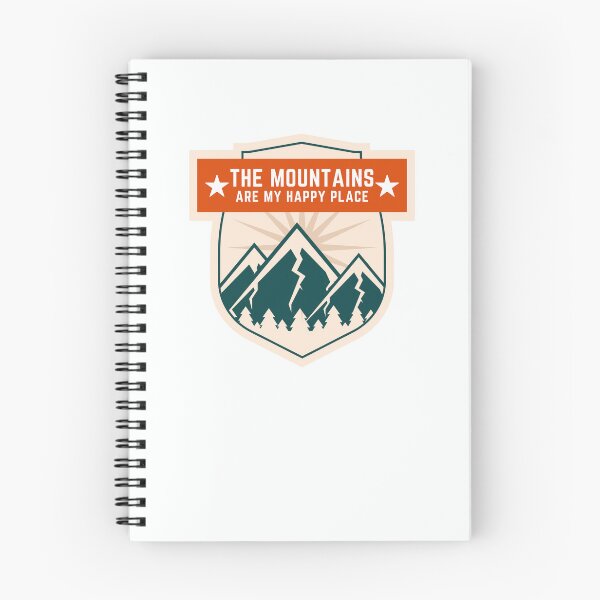 Item preview, The Mountains Are My Happy Place designed and sold by Harvey Bell.