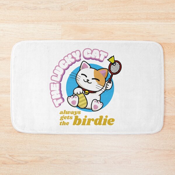Item preview, The Lucky Cat Always Gets The Birdie designed and sold by DesignLacco.
