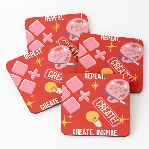 Item preview, Create, Inspire, Repeat, V2 designed and sold by AestheticNi.