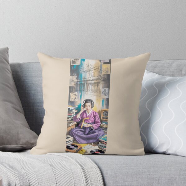Item preview, Retro Korean Vibes: Music & Books Art By Merch, Limited Edition designed and sold by MADISYNDONALD.
