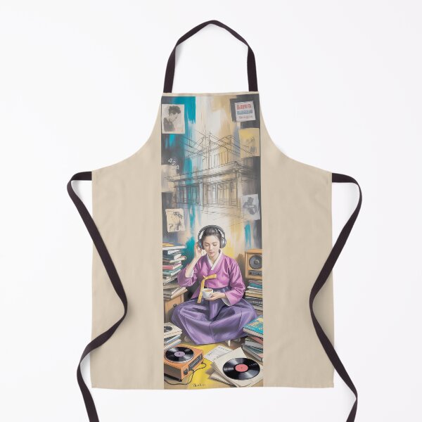 Artikelvorschau, Retro Korean Vibes: Musik & Bücher Art By Merch, Limited Edition entworfen und verkauft von MADISYNDONALD.