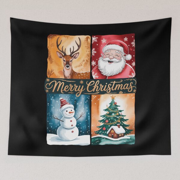 Item preview, Santa Reindeer Merry Christmas Xmas designed and sold by Turbotine.