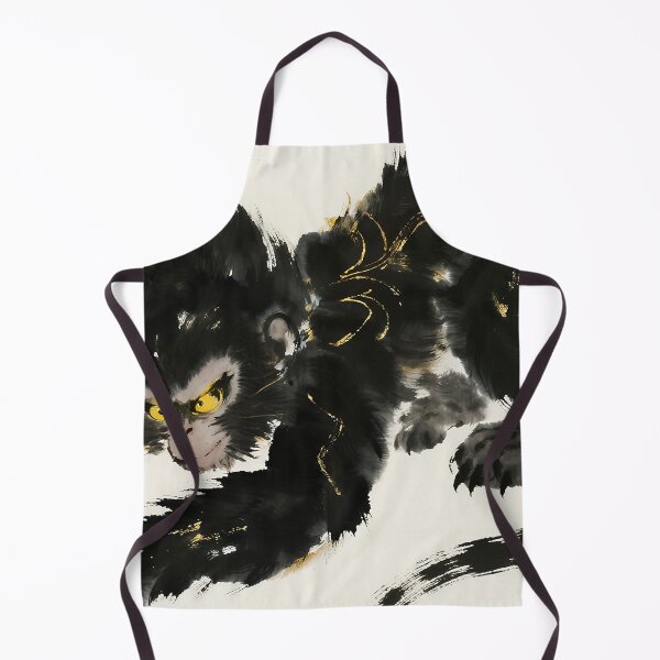 Item preview, Golden-Eyed Mystic Ape Ink Art designed and sold by zzz888.