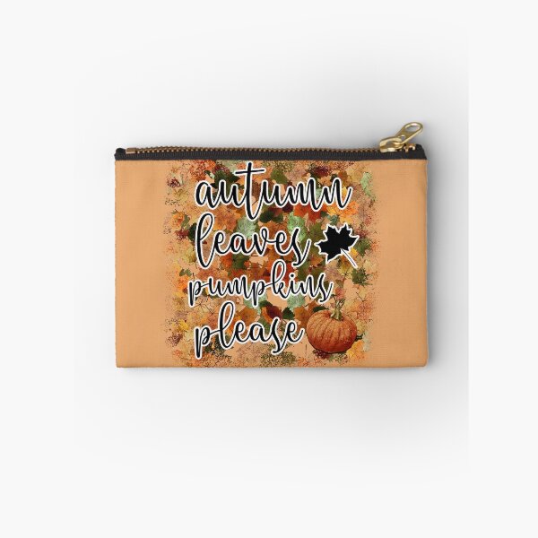 Item preview, Autumn Leaves, Pumpkins Please – Fall Foliage & Pumpkin Design | Cozy Autumn Gift Idea designed and sold by petpuppymania.