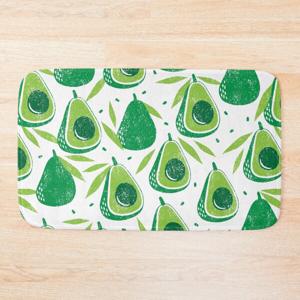 Item preview, Verdant Whimsy — Avocados, Seeds, and Leaves Pattern designed and sold by NicolaZhukov.