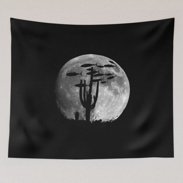 Item preview, Fish of the Moonlit Sky designed and sold by Saint Arts Studio.