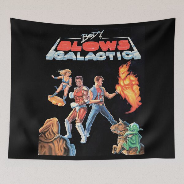 Item preview, Body Blows Galactic Amiga Game Cover HD designed and sold by Retr0Tshirts.