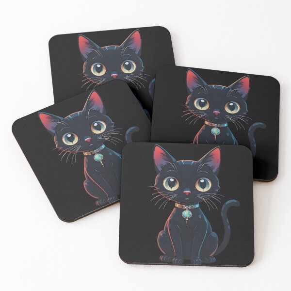 Item preview, Spooky Little Black Cat - Boo! designed and sold by Lee Hiller Designs.