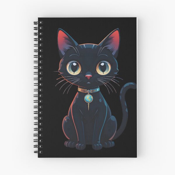 Item preview, Spooky Little Black Cat - Boo! designed and sold by Lee Hiller Designs.