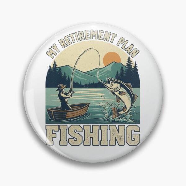 Item preview, Retirement Plan - Fishing designed and sold by TrisselShop.