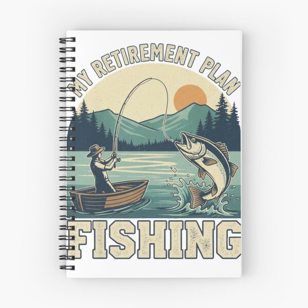 Item preview, Retirement Plan - Fishing designed and sold by TrisselShop.