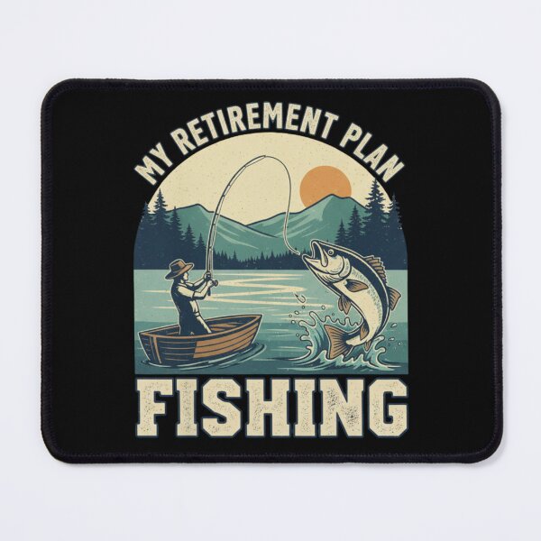 Item preview, Retirement Plan - Fishing designed and sold by TrisselShop.