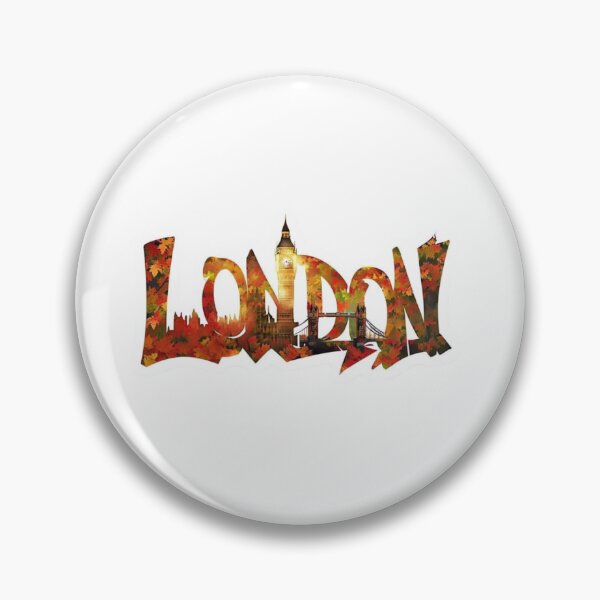 Item preview, London Big Ben Autumn Graffiti Sticker designed and sold by Imaginarium of Chaos falcon88 .