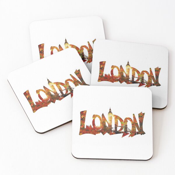 Item preview, London Big Ben Autumn Graffiti Sticker designed and sold by Imaginarium of Chaos falcon88 .