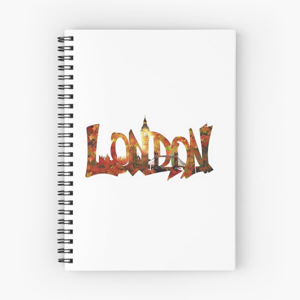 Item preview, London Big Ben Autumn Graffiti Sticker designed and sold by Imaginarium of Chaos falcon88 .