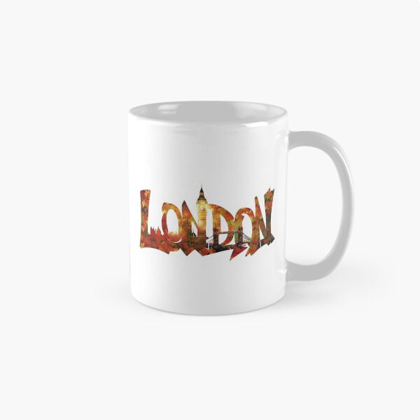 Item preview, London Big Ben Autumn Graffiti Sticker designed and sold by Imaginarium of Chaos falcon88 .