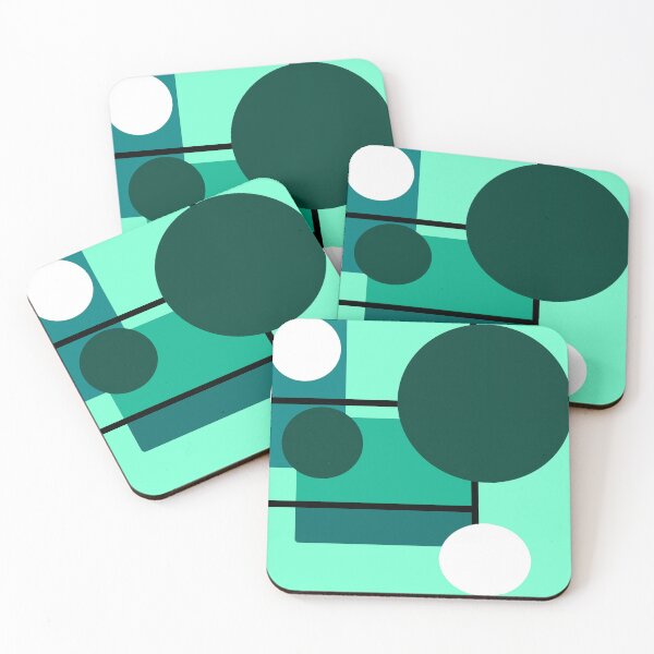 Item preview, Turquoise abstract designed and sold by danart7.