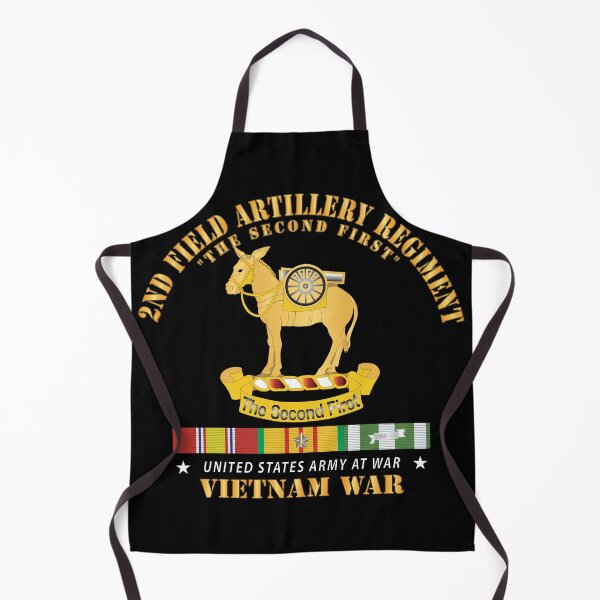 Item preview, Army - 2nd Field Artillery Regiment - The 2nd First - Vietnam w SVC X 300 designed and sold by Military Insignia Products.