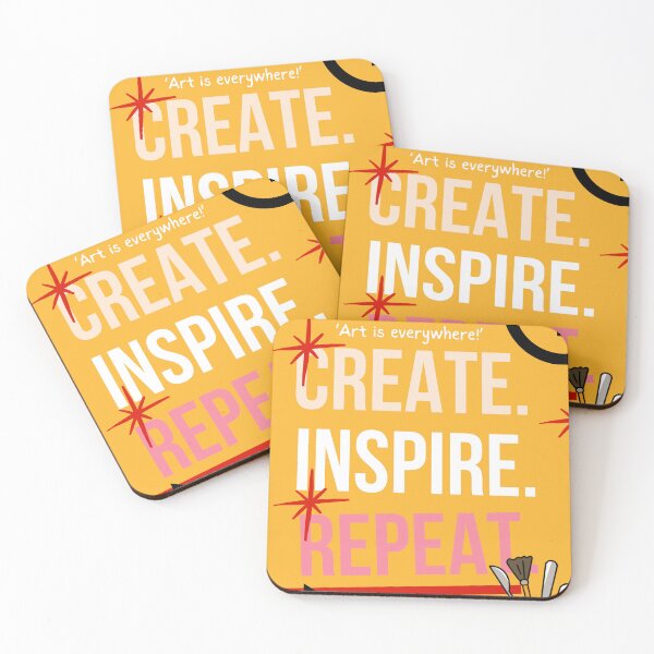 Item preview, Create, Inspire, Repeat designed and sold by AestheticNi.