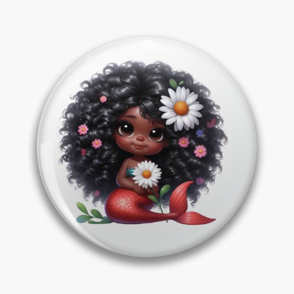 Item preview, Melanin Mermaid Vibes designed and sold by Lulunza.