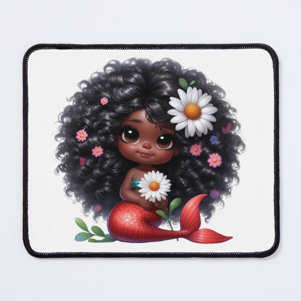 Item preview, Melanin Mermaid Vibes designed and sold by Lulunza.