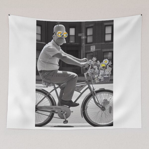 Item preview, "Tour de D'oh! – Pedal to the Yellow Metal" designed and sold by Print Fiction.