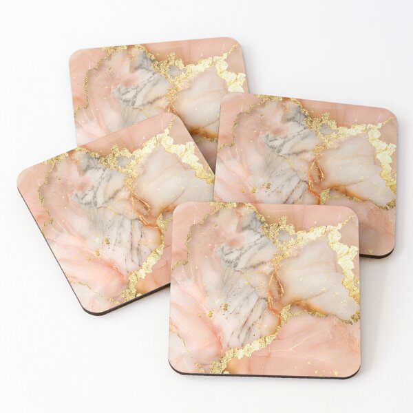 Item preview, Rose Gold Marble Veins designed and sold by StrawberryStudio.