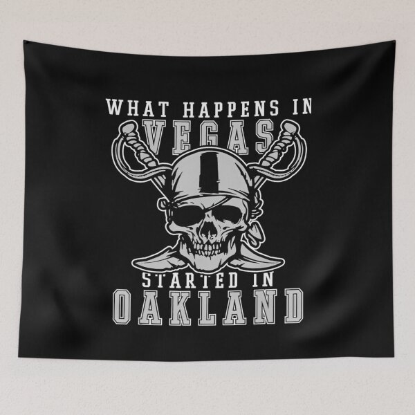 Item preview, What Happens In Vegas Started In Oakland Football  	 designed and sold by pupmjejhuq12.