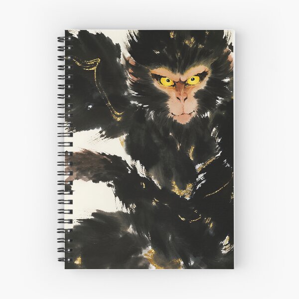 Item preview, Golden-Eyed Mystic Ape Ink Art designed and sold by zzz888.