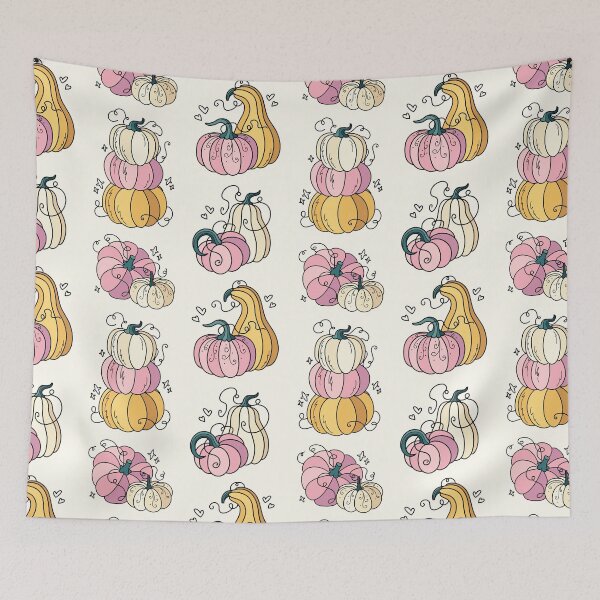 Item preview, Autumn Pumpkin Pattern designed and sold by Panna Limon Store.