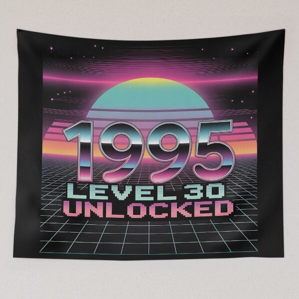 Item preview, Vaporwave Aesthetic 30 Year Milestone Born 1995 designed and sold by Blok45.
