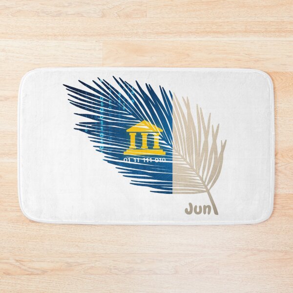 Item preview, Abstract Flag of Jun – Feather Shape Design designed and sold by ArteJorge48.