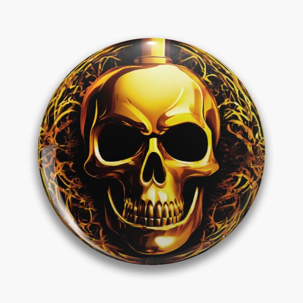 Item preview, Dark Gold Ghost designed and sold by Zofia Sosnecka.