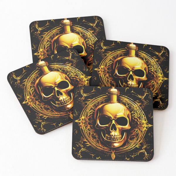 Item preview, Dark Gold Ghost designed and sold by Zofia Sosnecka.