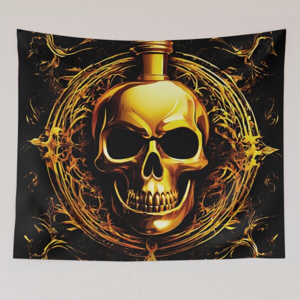Item preview, Dark Gold Ghost designed and sold by Zofia Sosnecka.