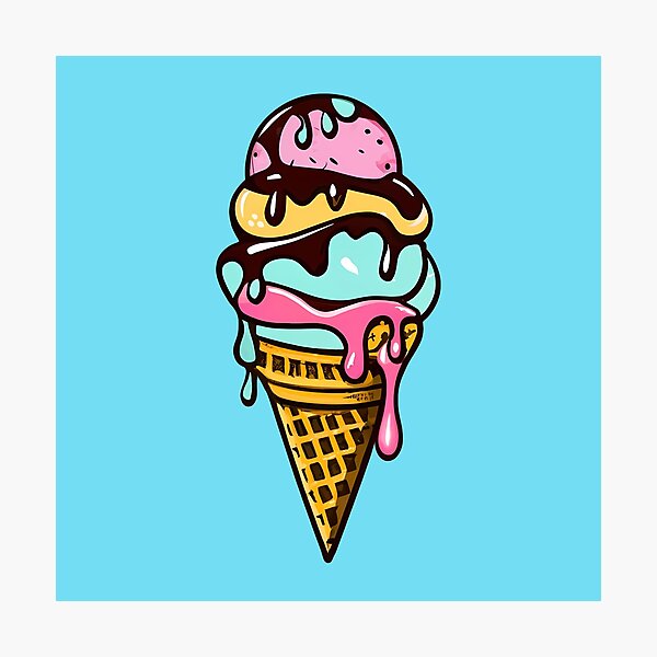 Item preview, ice cream Candy Cloud Dreams designed and sold by sheeplinx.