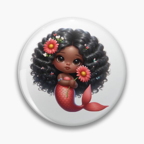 Item preview, Afro Mermaid Dreams designed and sold by Lulunza.