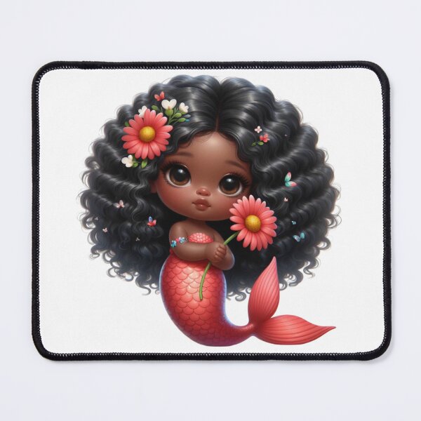 Item preview, Afro Mermaid Dreams designed and sold by Lulunza.